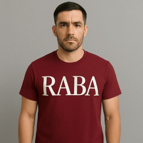 Basic  Oversize T- Shirt Bordo