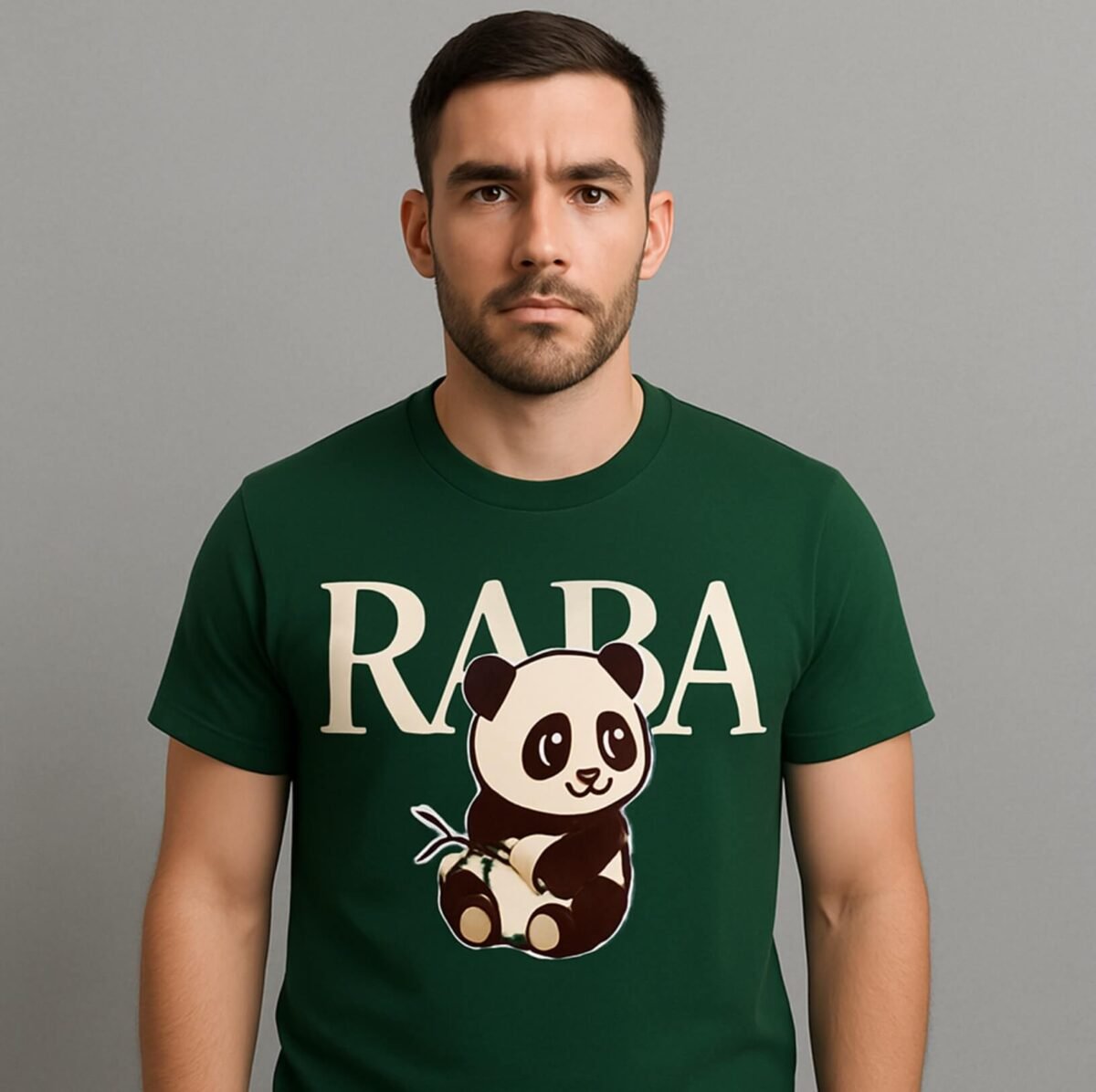 Basic  Oversize T- Shirt Haki - Görsel 1
